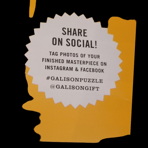 Galison Vintage Pencils 1000 Piece Foil Puzzle - Picture 5 of 11